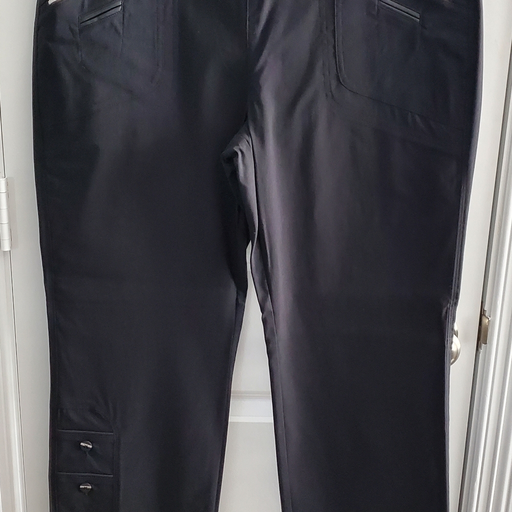 Jamie Sadock Black Pants with Accents